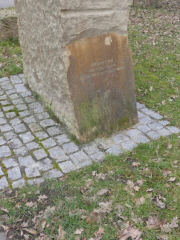 Denkmal für Zwangsarbeiter und Zwangsarbeiterinnen 03