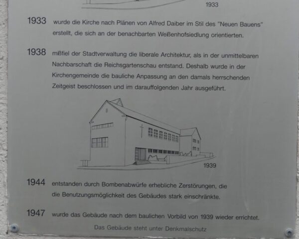 Gedenktafel Arisierung der Brenzkirche 02